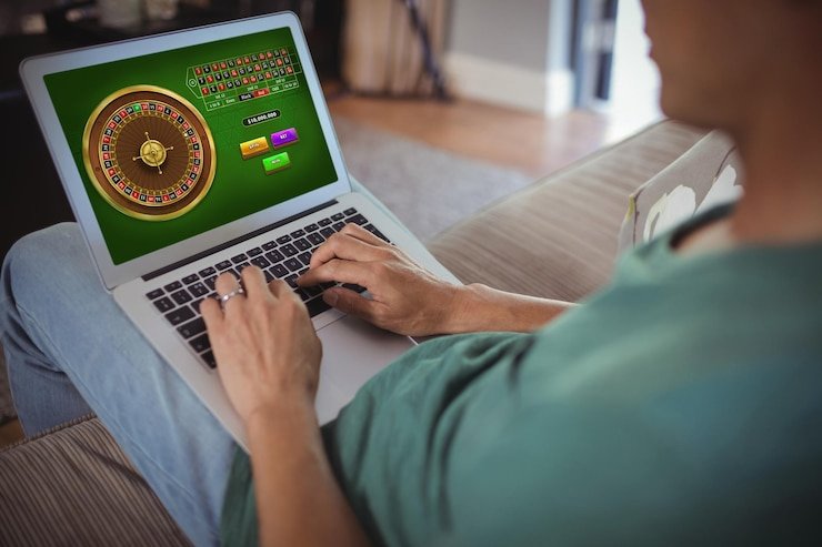 Live betting interface on rajabamdot during a Liga 1 match with game information and score